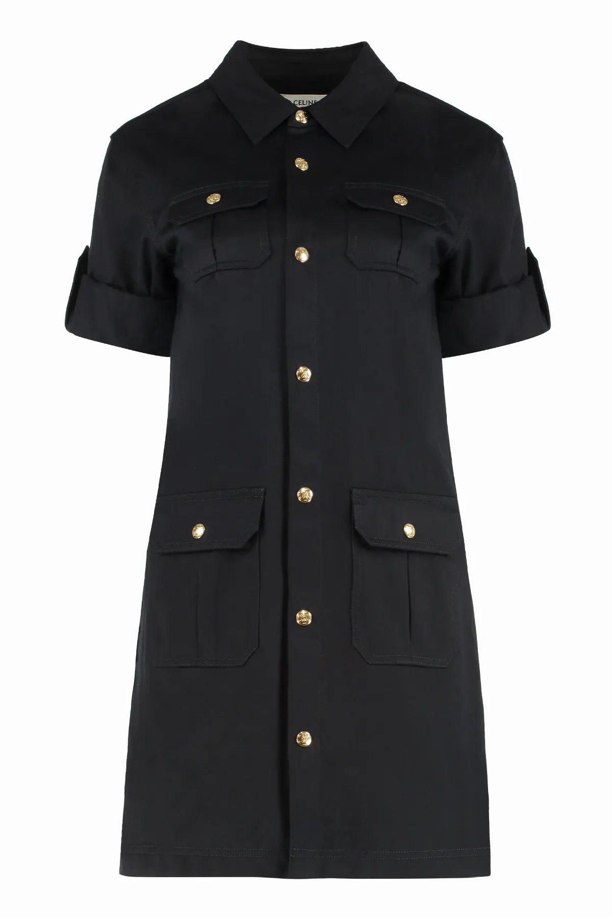 Cotton Shirtdress by Celine