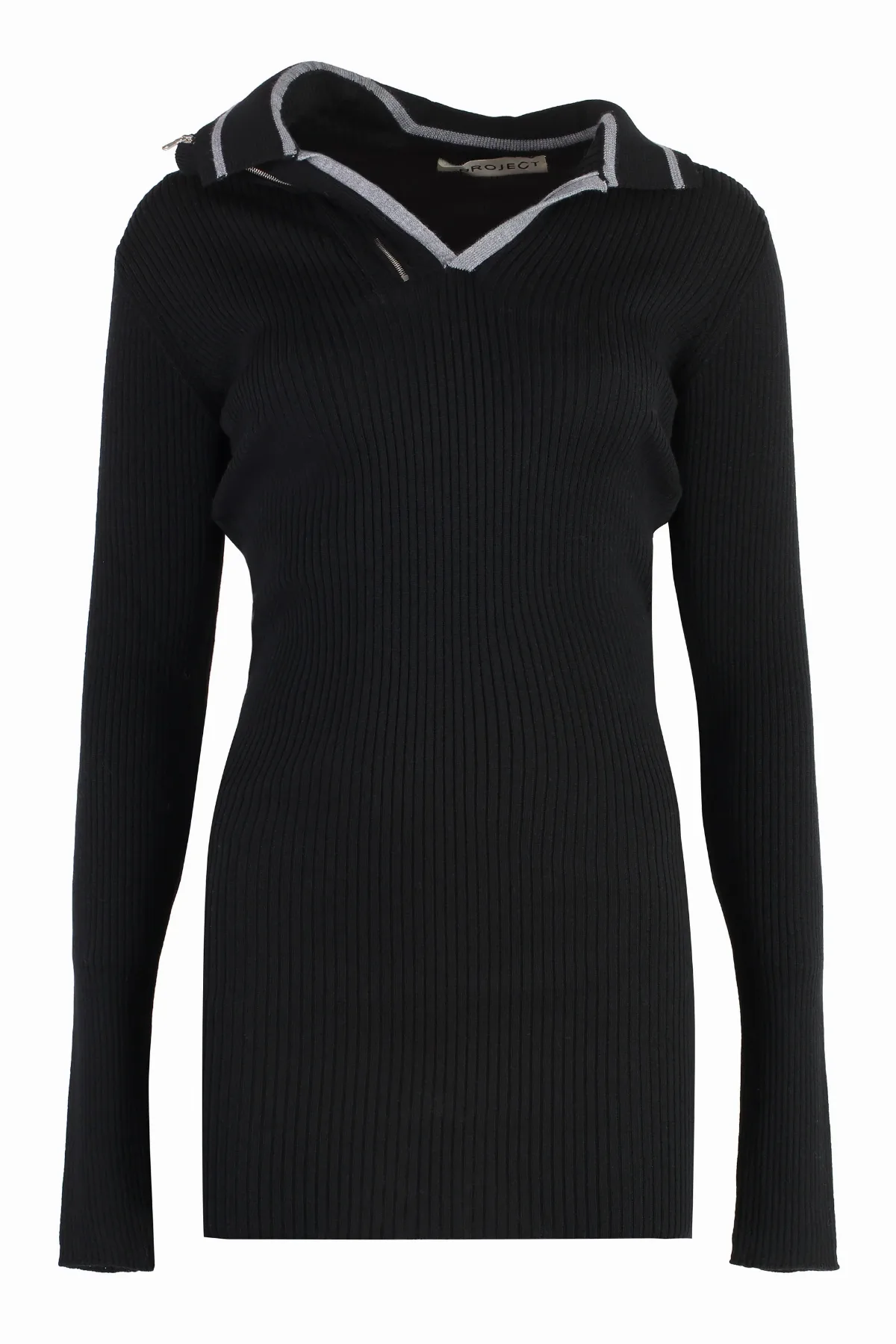 Merino Half-Zip Knitted Dress by Y/Project