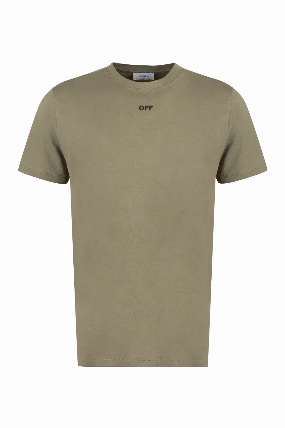 Logo-Embroidered Cotton T-Shirt by Off-White