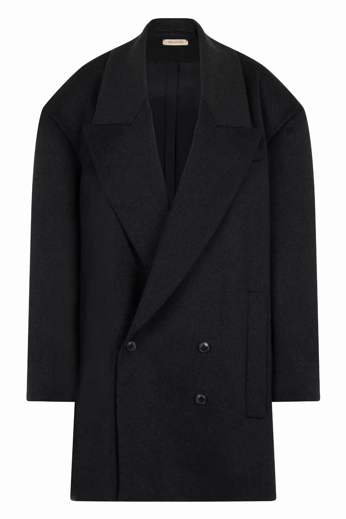 Wool Oversized Coat by The Mannei