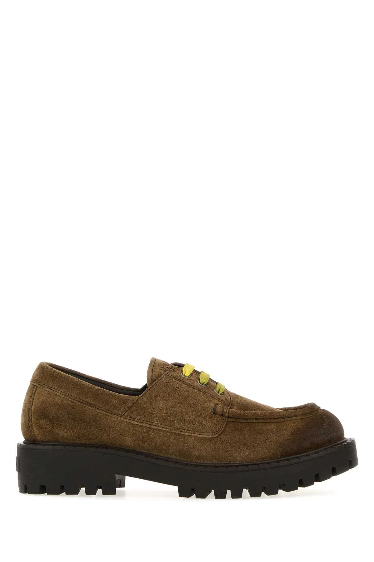 Suede Loafer by Prada
