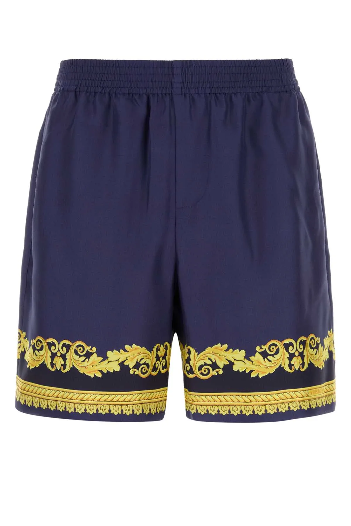 Silk Bermuda Shorts by Versace