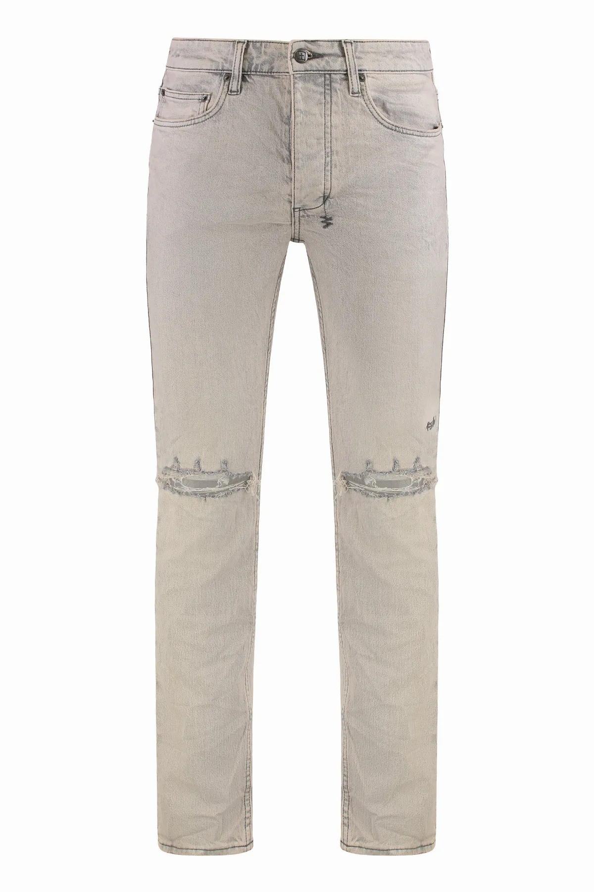 Distressed Slim-Fit Jeans by Ksubi