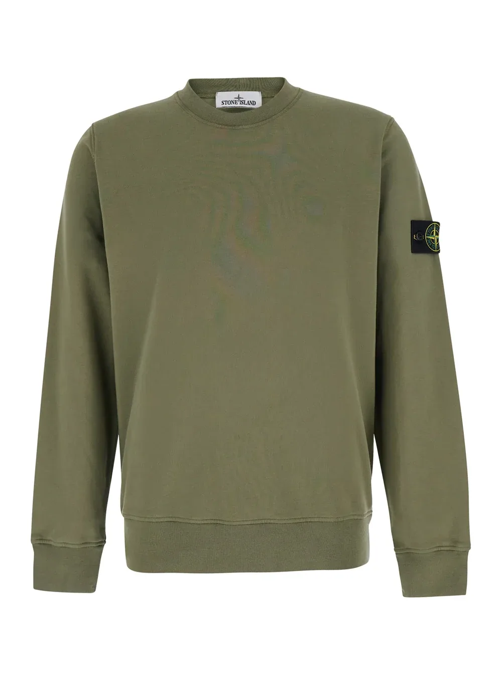 Logo-Patch Crewneck Sweatshirt by Stone Island