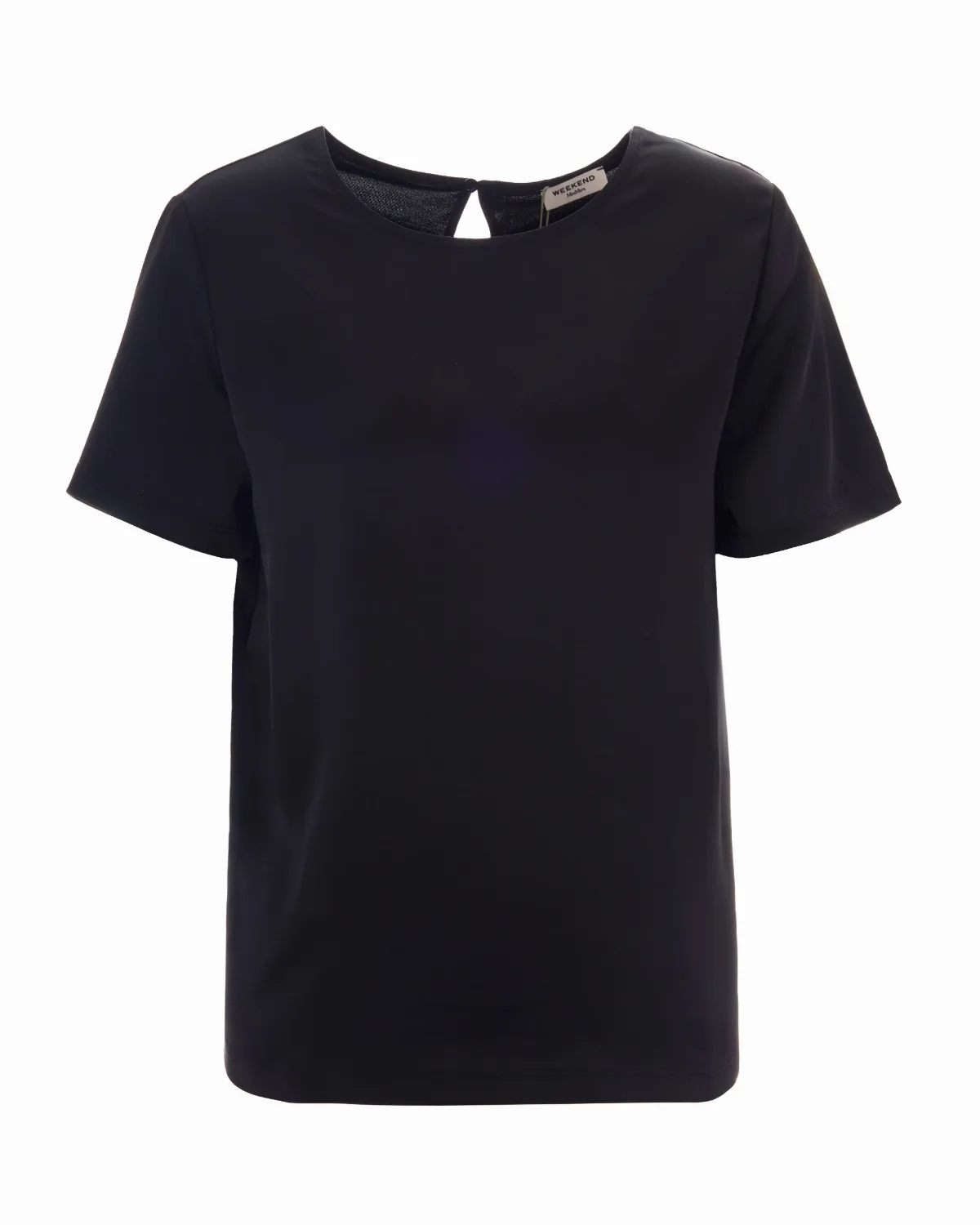 Satin Front with Jersey Back T-Shirt by Weekend Max Mara