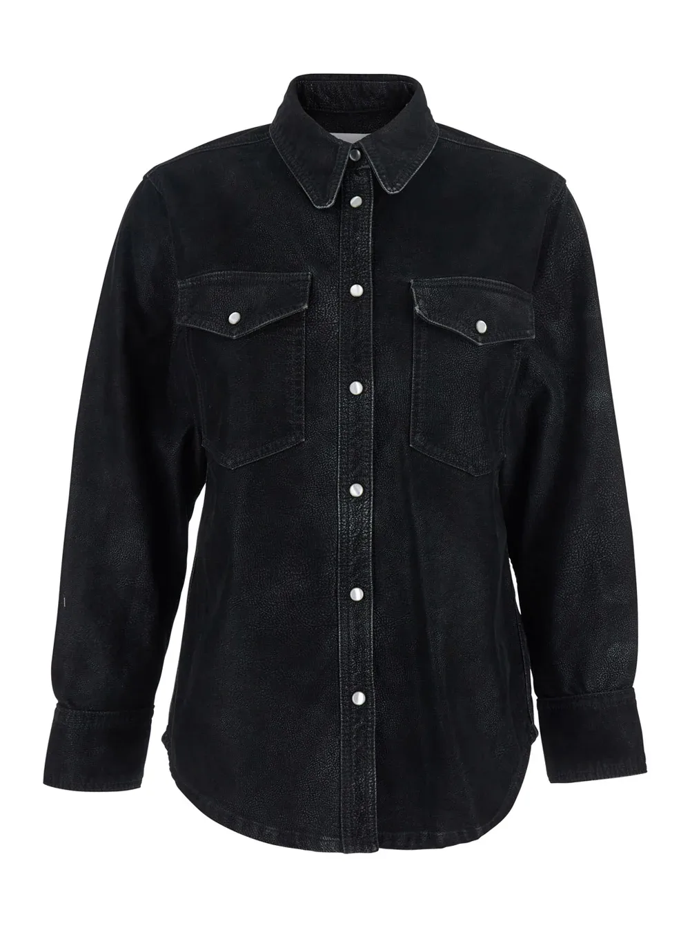 Denim Button-Up Shirt by Marant éToile