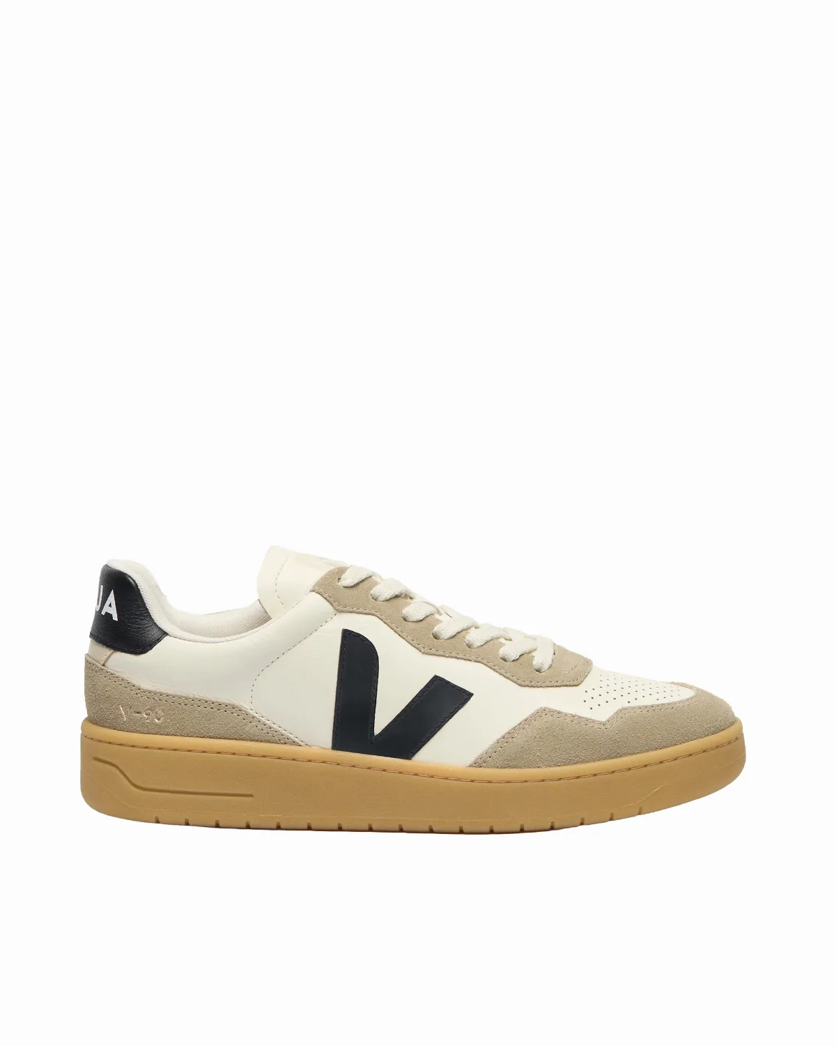 Organic Leather & Suede Sneaker by Veja