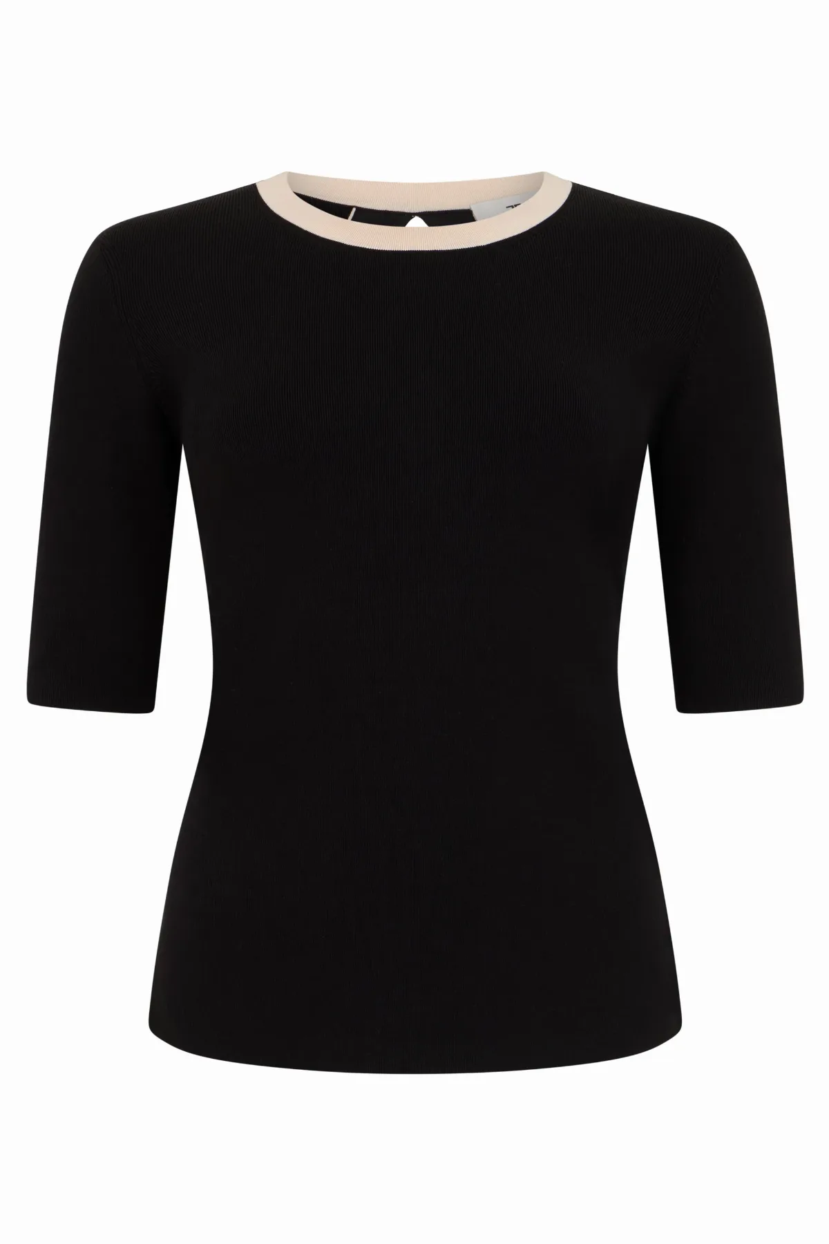 Contrasting Trim Blouse by Elisabetta Franchi