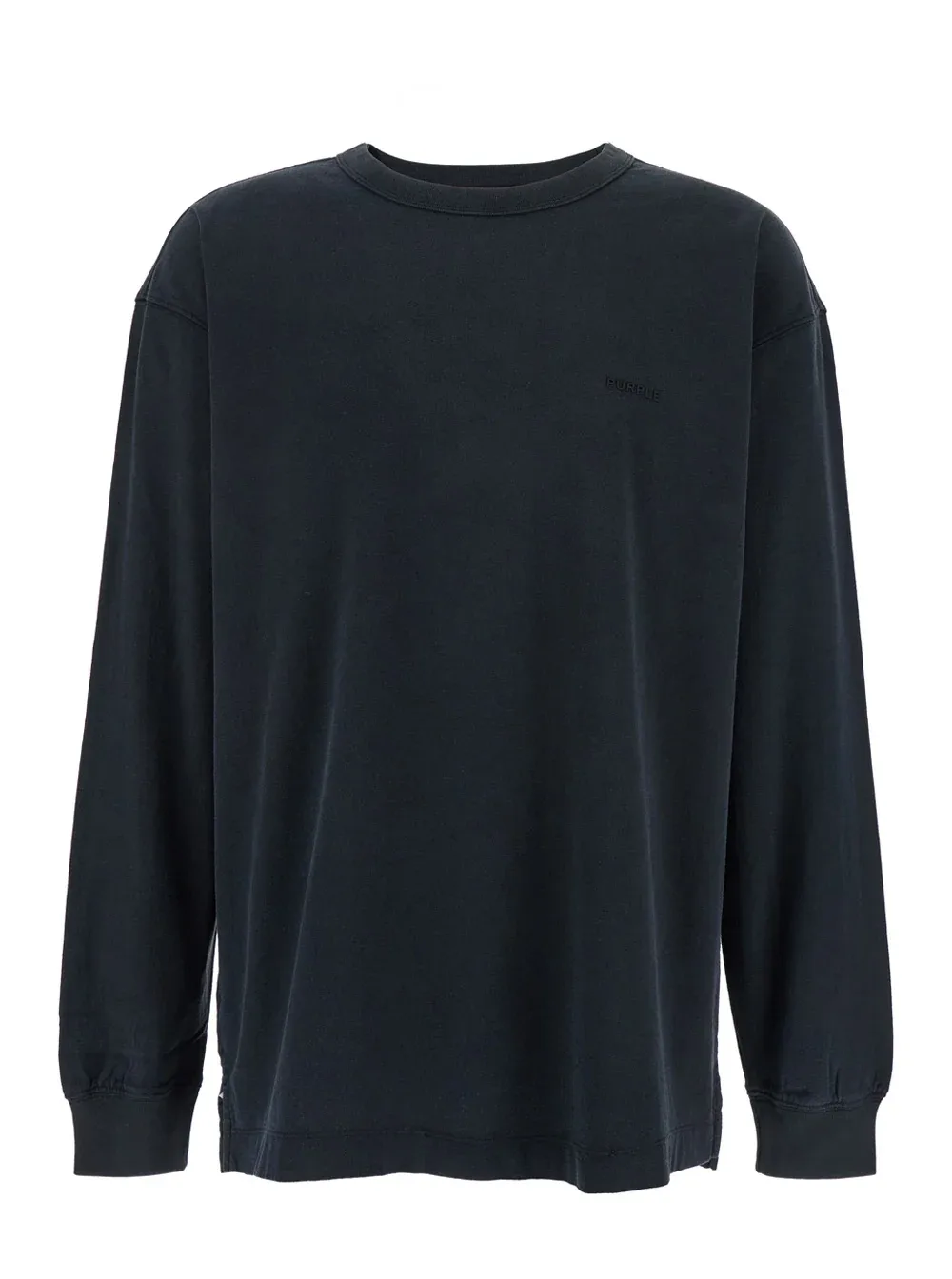 Crewneck Long Sleeve T-Shirt by Purple Brand