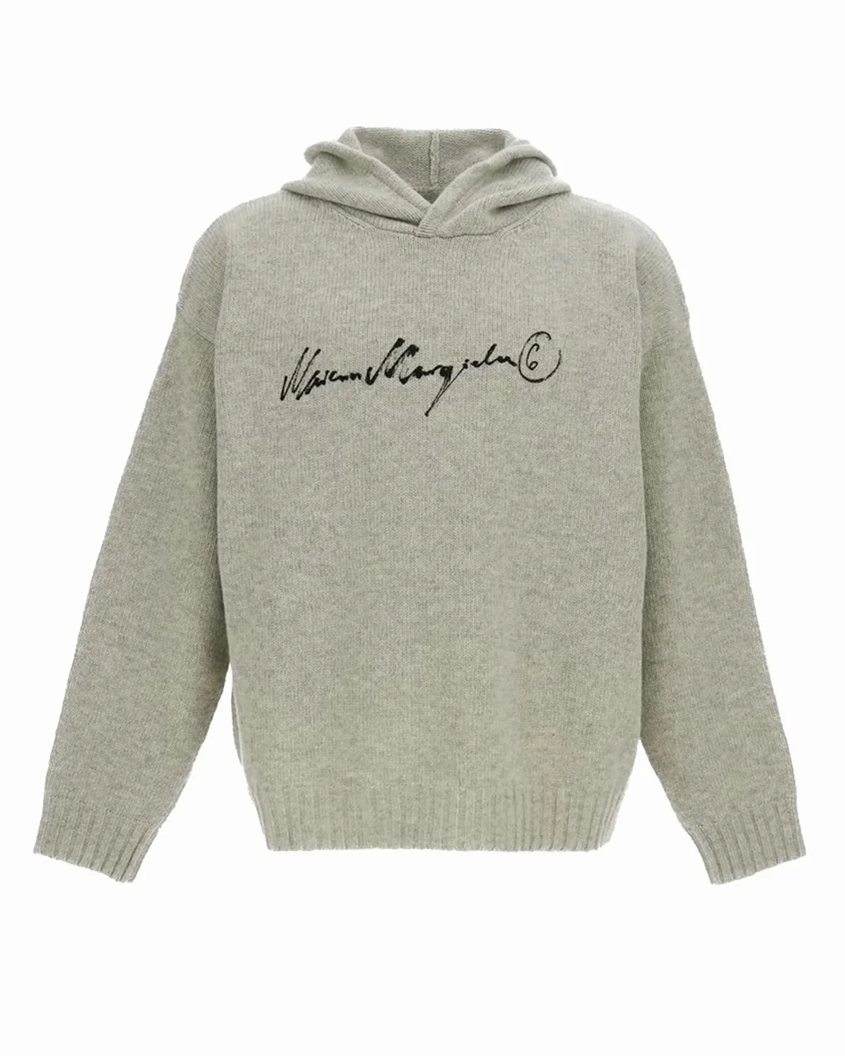 Wool-Blend Hoodie by MM6 Maison Margiela