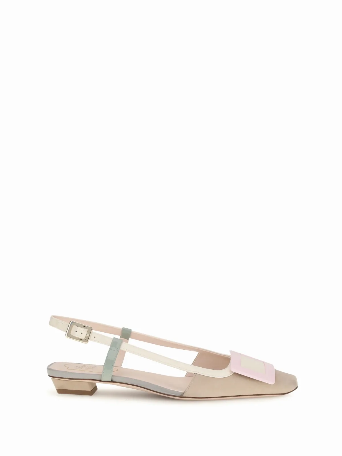 Multicolor Slingback Flat by Roger Vivier