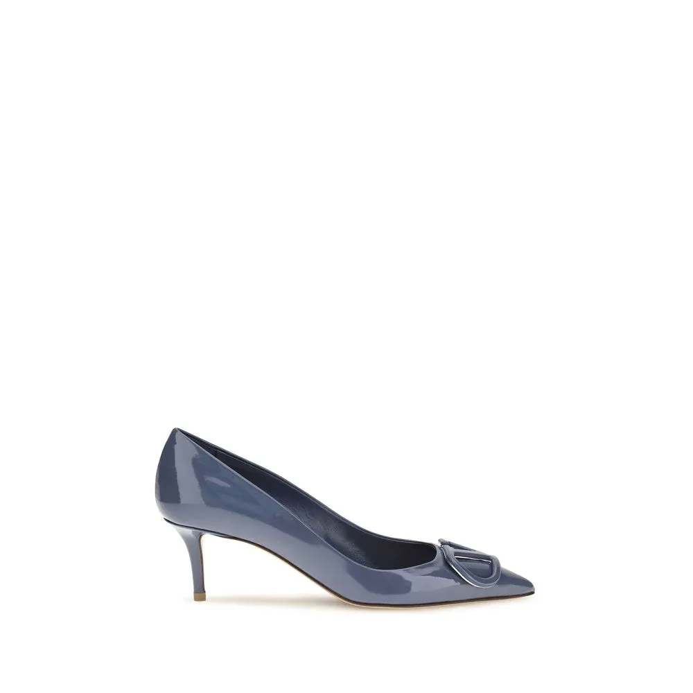 Patent Leather VLogo Pump by Valentino Garavani