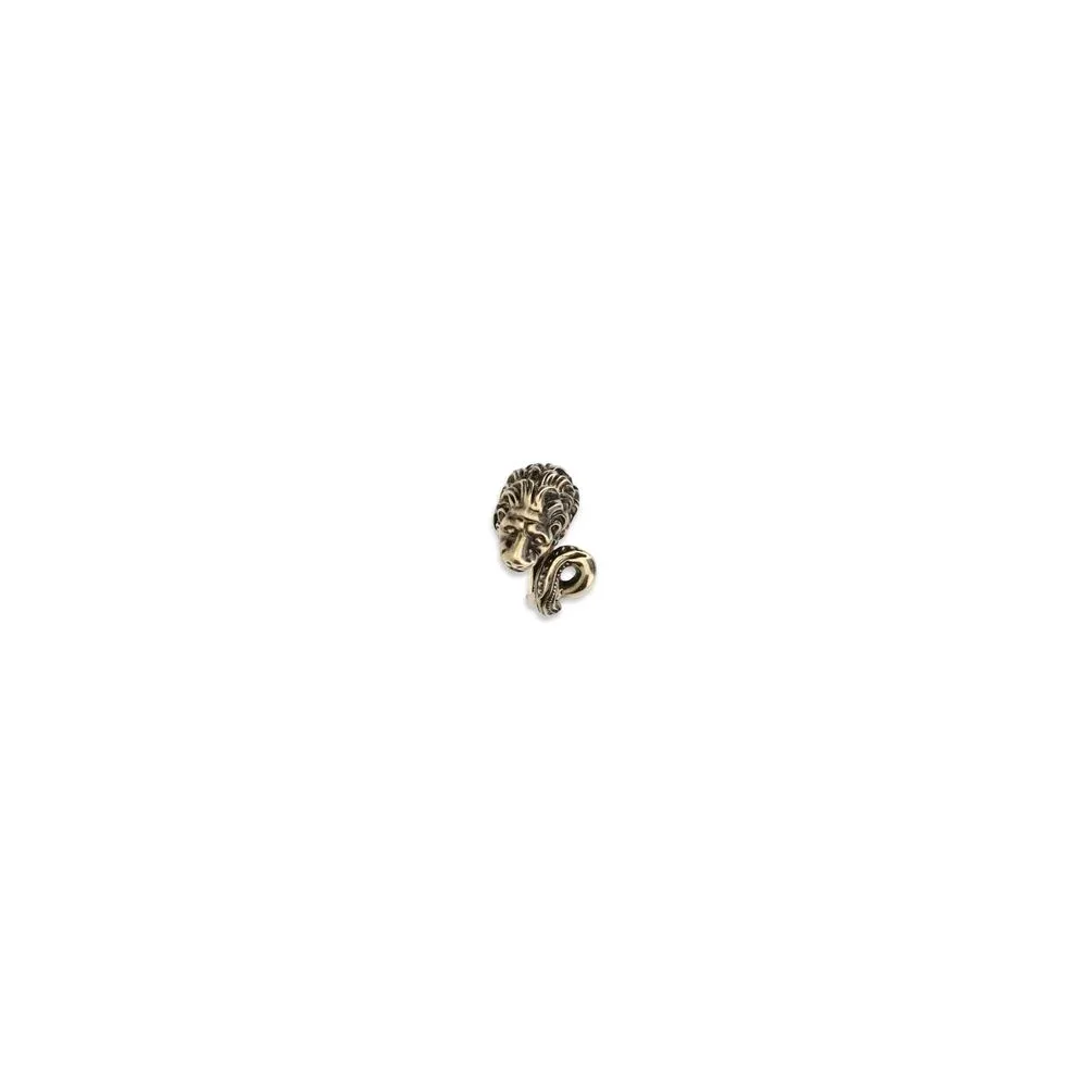 Zoomorphic Lion Head Ring by Valentino Garavani