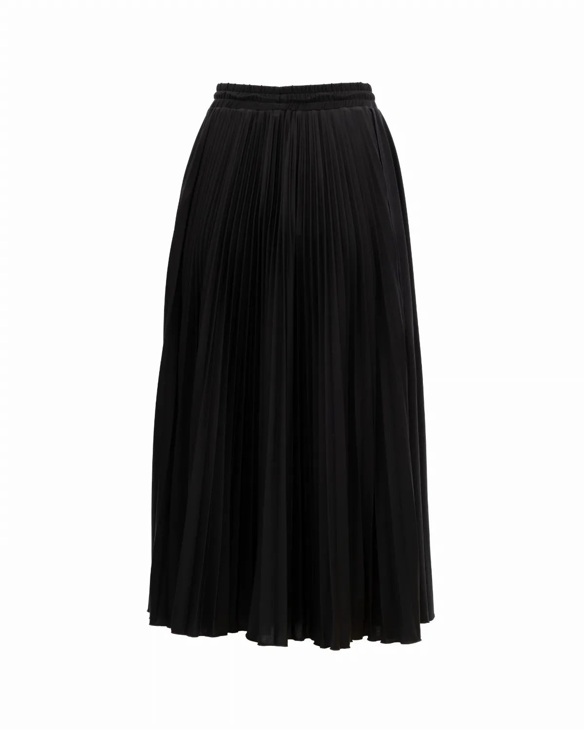 Pleated Jersey Skirt by Valentino Garavani