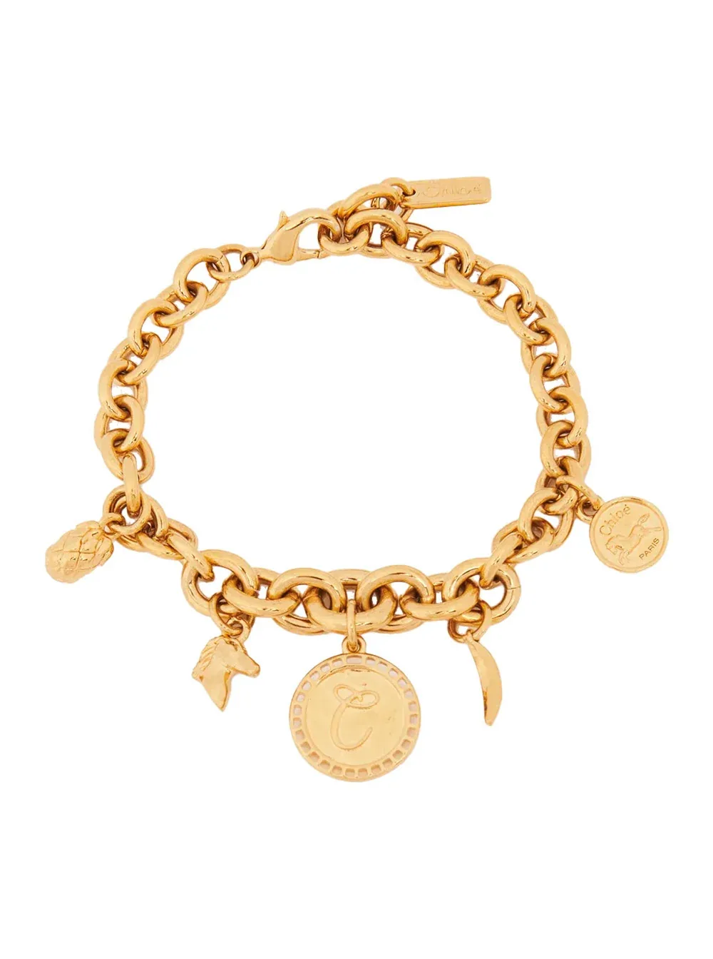 Charm-Adorned Chain Bracelet by Chloé