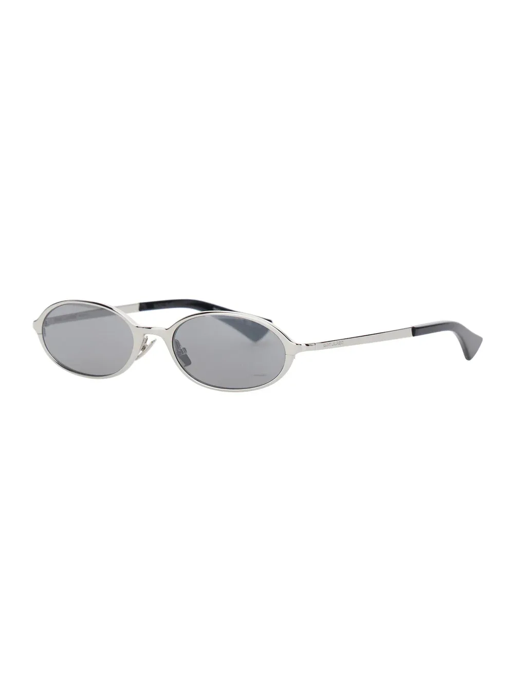A003DF Elongated Round Acetate Sunglasses by Saint Laurent