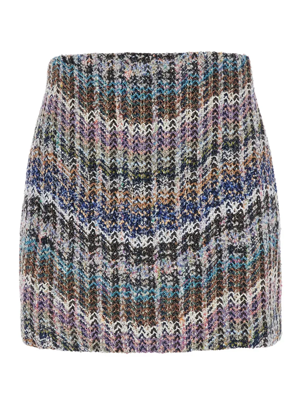 Zigzag Motif Mini Skirt by Missoni