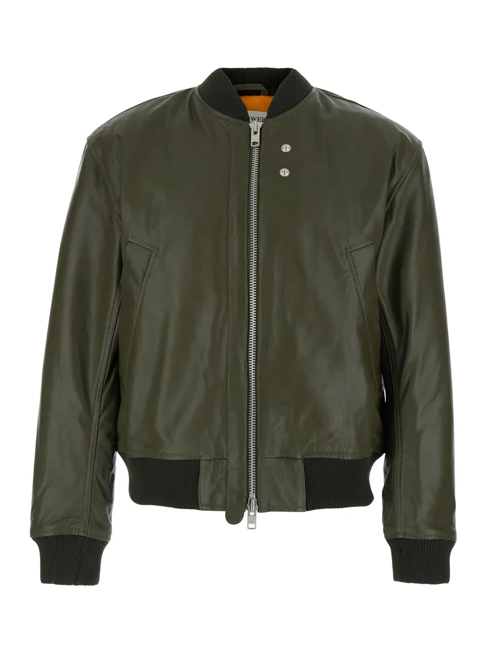 Calf Leather Bomber Jacket by Sunflower