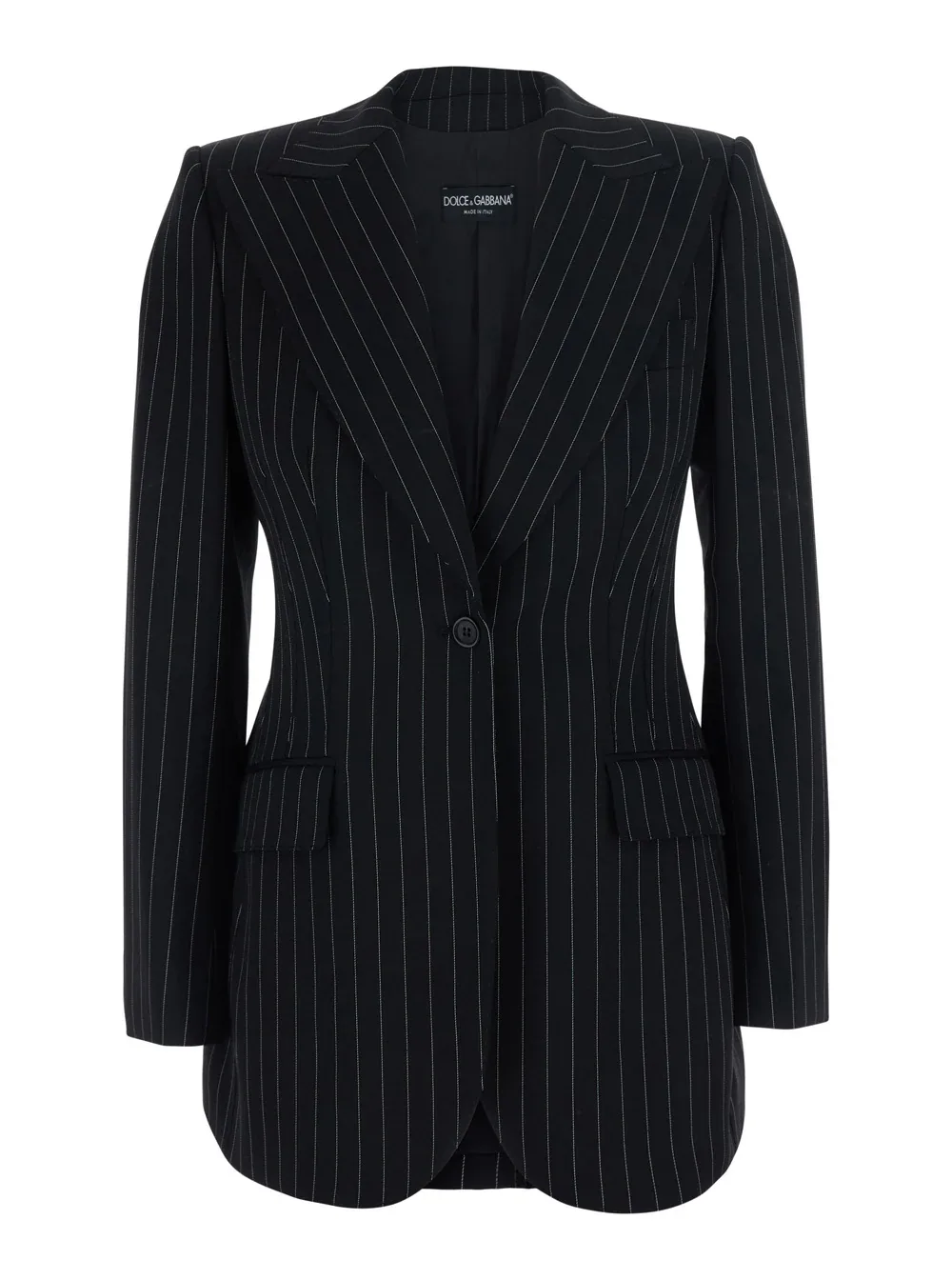 Pinstriped Wool Blazer by Dolce & Gabbana
