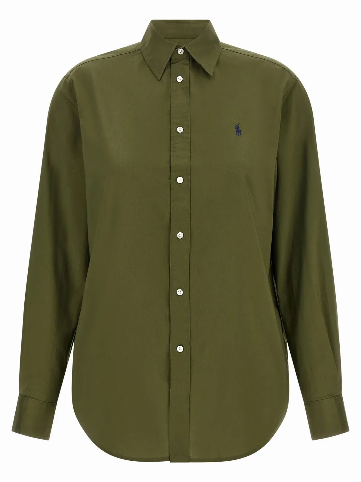 Logo-Embroidered Cotton Shirt by Polo Ralph Lauren