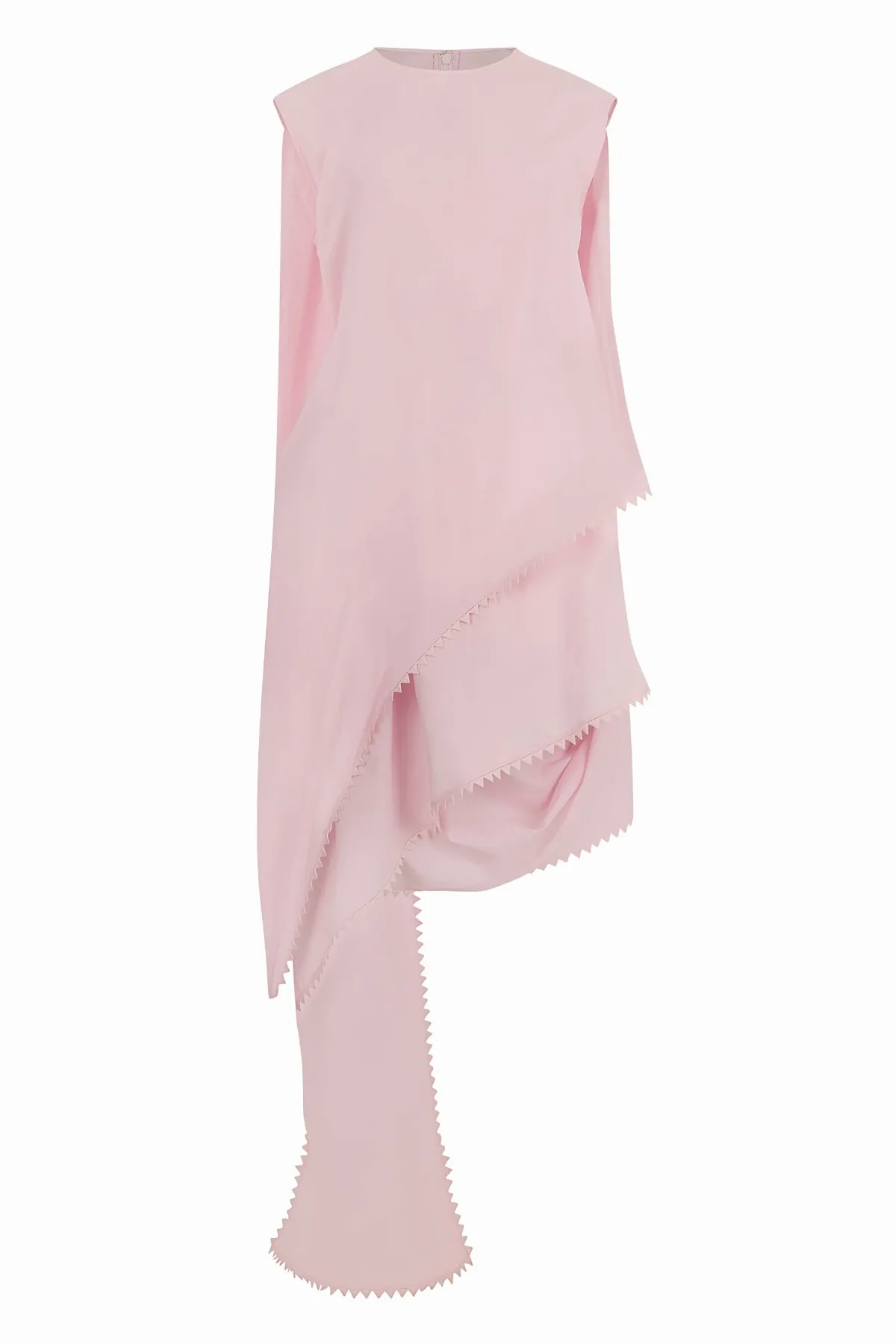 Asymmetric Cotton Dress by Jacquemus