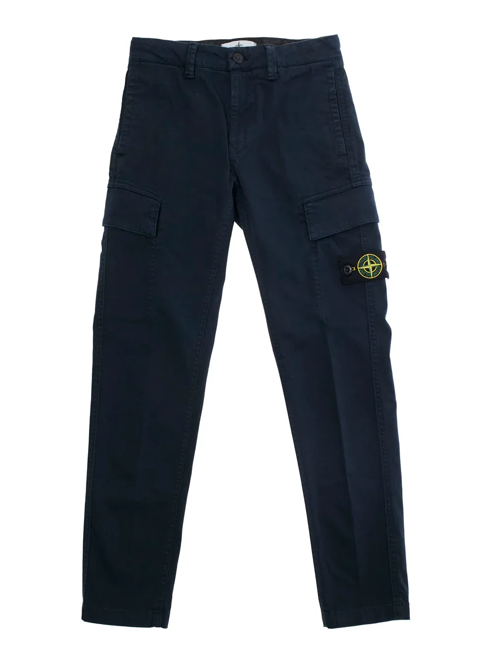 Cotton Stretch Cargo Pants by Stone Island