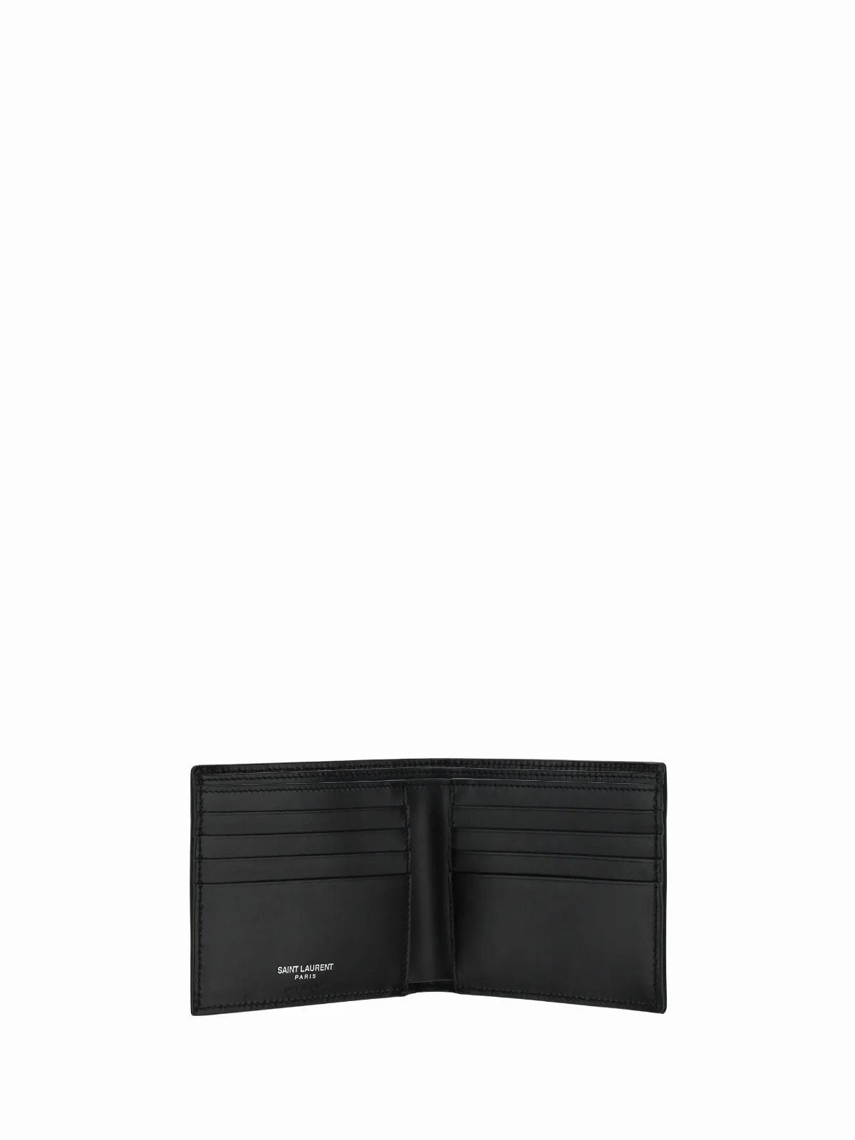 Calf Leather Billfold Wallet by Saint Laurent