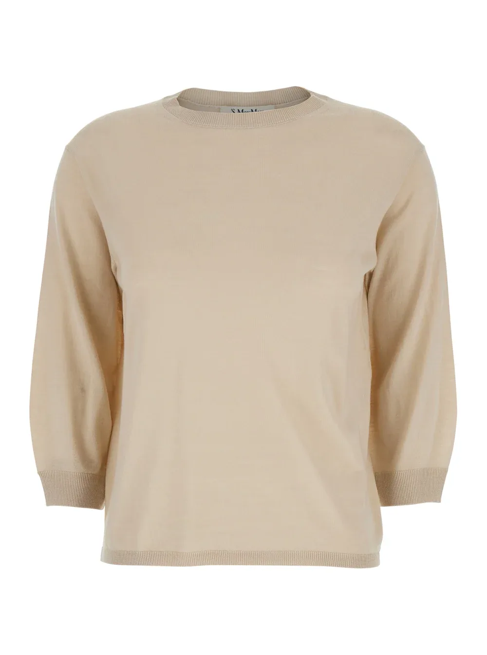 Virgin Wool Crewneck Sweater by 'S Max Mara