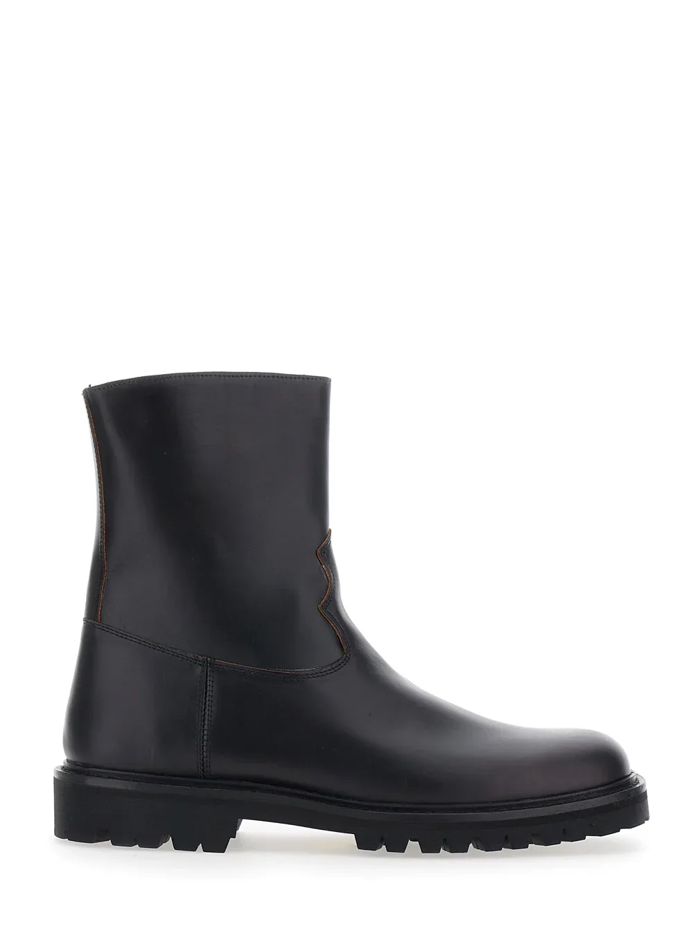 Leather High-Top Ankle Boot by Vinny'S