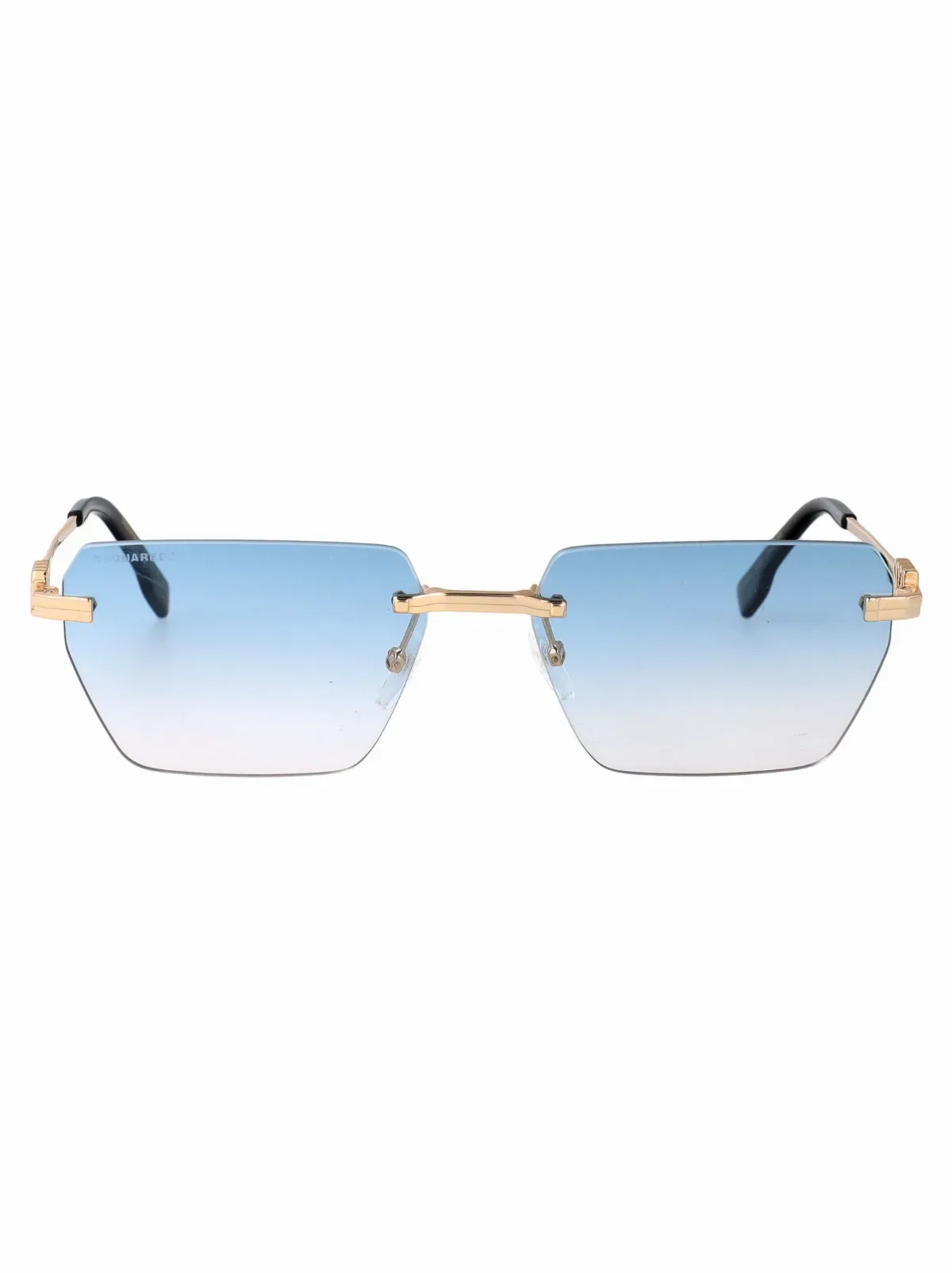 Rimless Blue-Gradient Sunglasses by Dsquared2