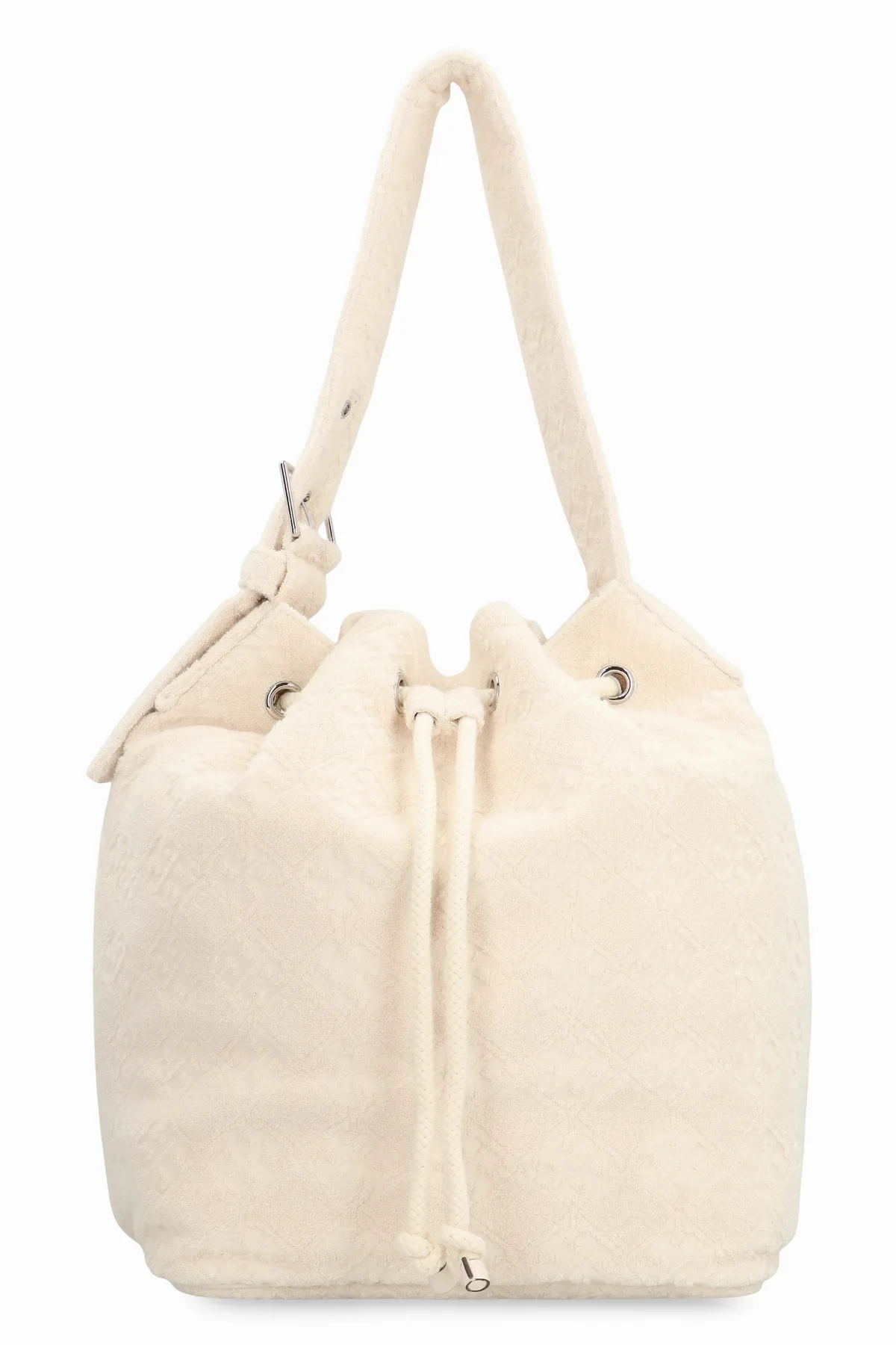 Towelling Cotton Bucket Bag by TORY BURCH