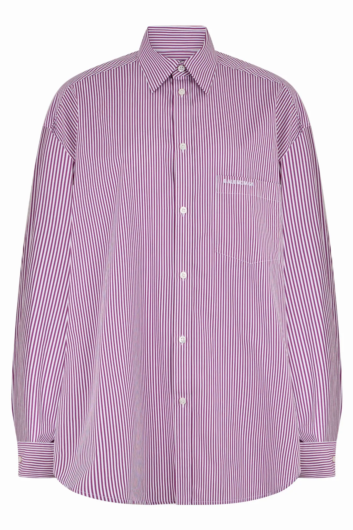 Striped Cotton Shirt by Balenciaga