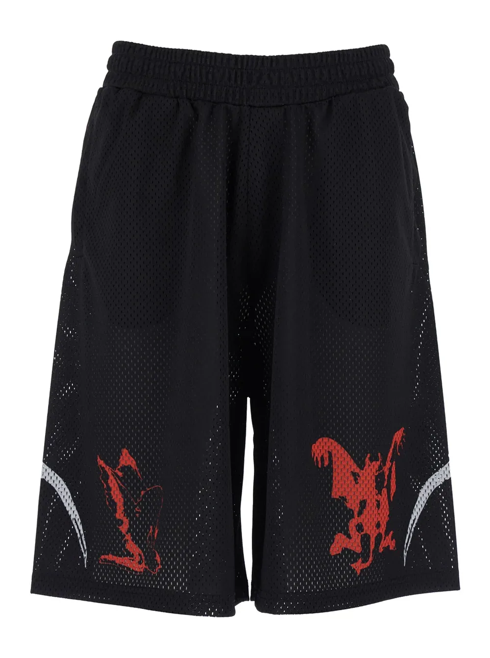 Perforated Tech Fabric Bermudas by 44 Label Group