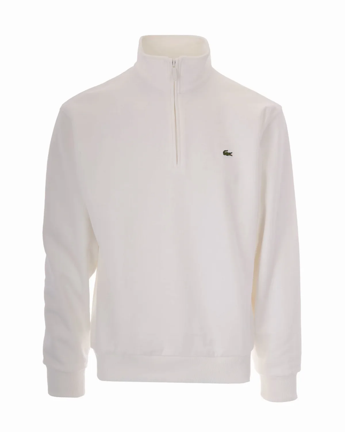 High-Neck Zip Sweatshirt by Lacoste