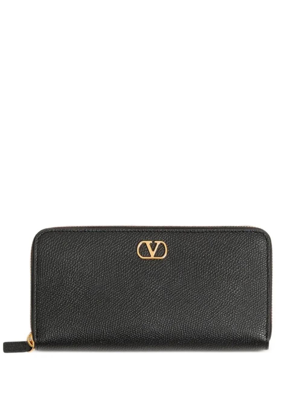 VLogo Signature Leather Wallet by Valentino Garavani