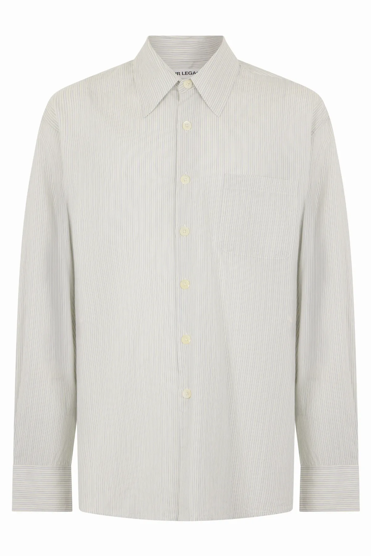 Striped Cotton Shirt by Our Legacy