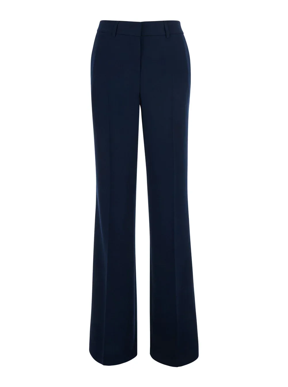 Straight-Cut Tech Fabric Trousers by Leplain