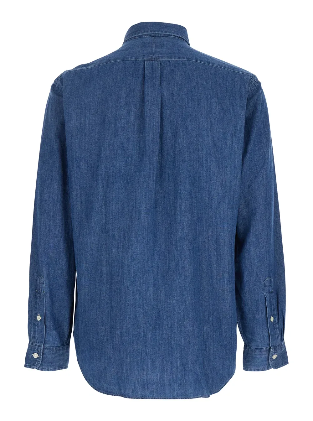 Embroidered Logo Denim Shirt by Polo Ralph Lauren