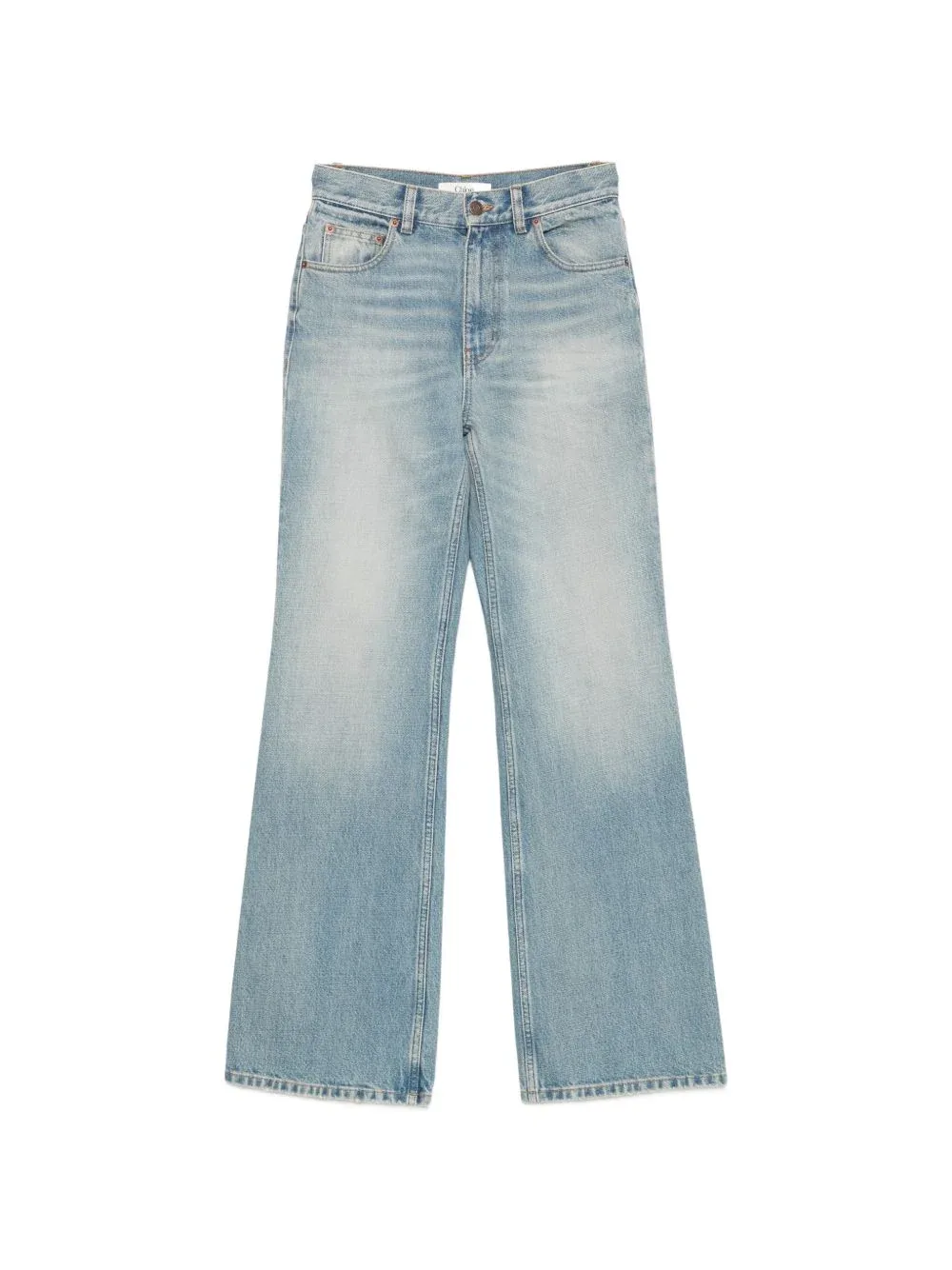 Flared Light-Wash Jeans by Chloé