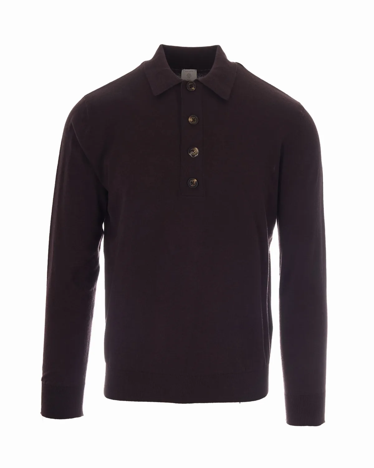 Cotton-Cashmere Blend Polo by Eleventy