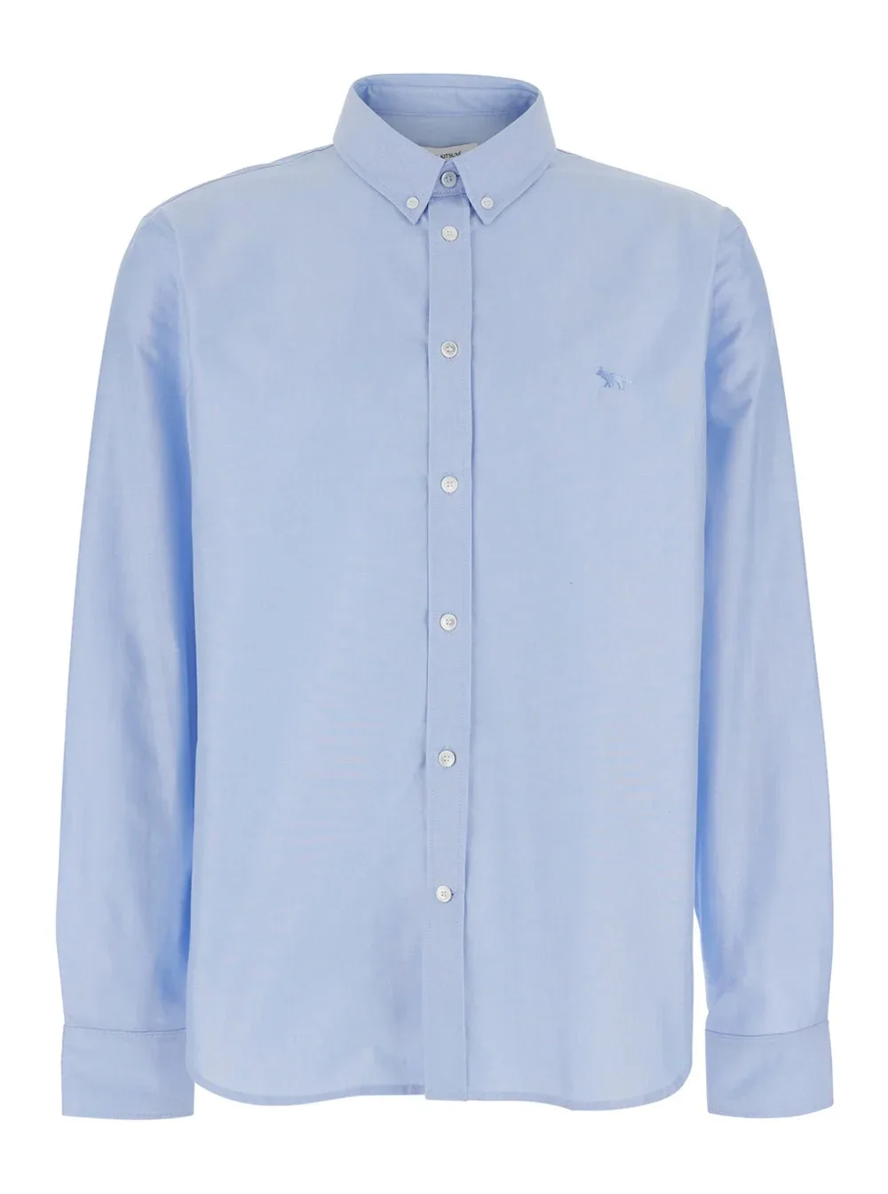Embroidered Fox Logo Shirt by Maison Kitsuné