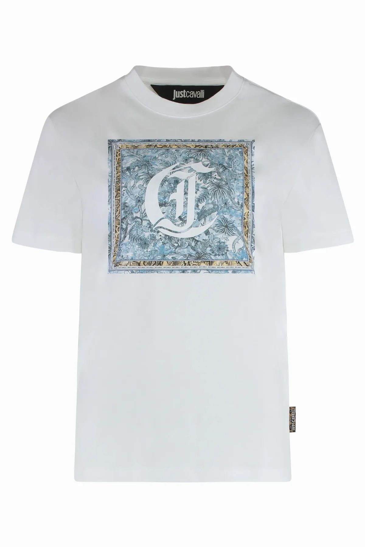 Logo-Printed Cotton T-Shirt by Just Cavalli