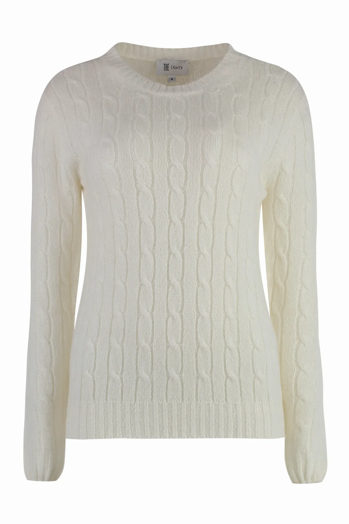 Cable-Knit Cashmere-Silk Sweater by The Alphabet