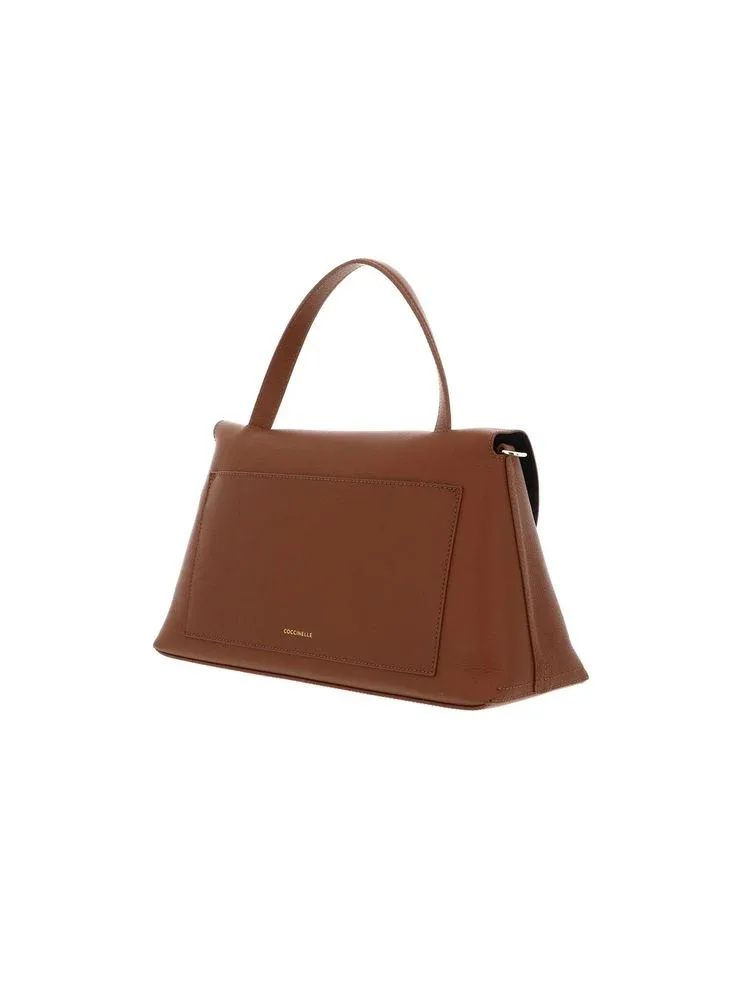 Bovine Leather Top Handle Bag by Coccinelle