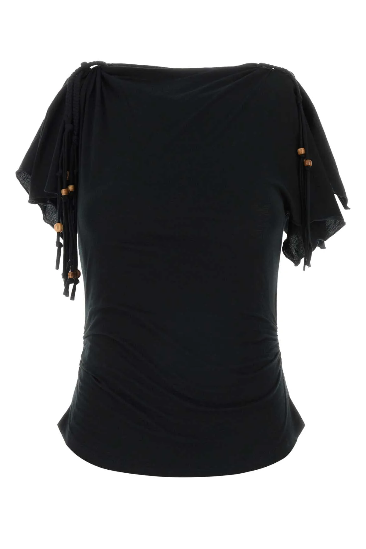 Black Cotton Jazia Top