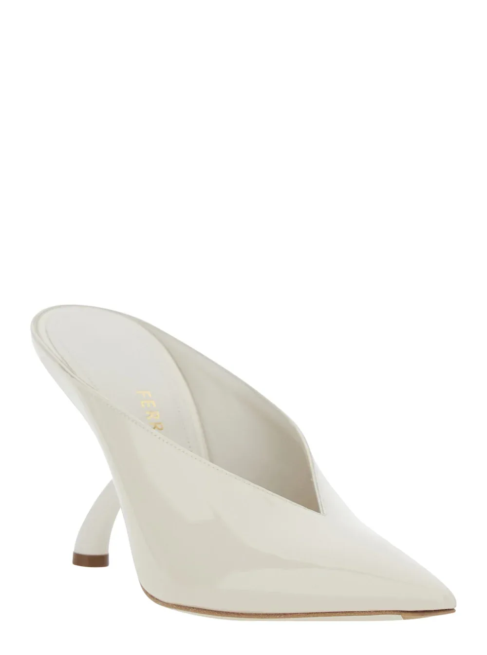 Sculptural Heel Mule by Ferragamo