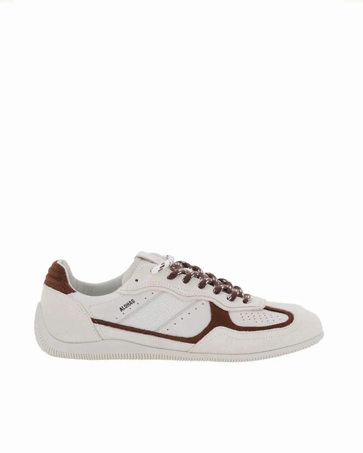 Suede and Leather Colorblock Sneaker by ALOHAS