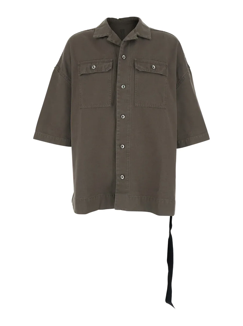 Cotton Oversized Shirt by Rick Owens