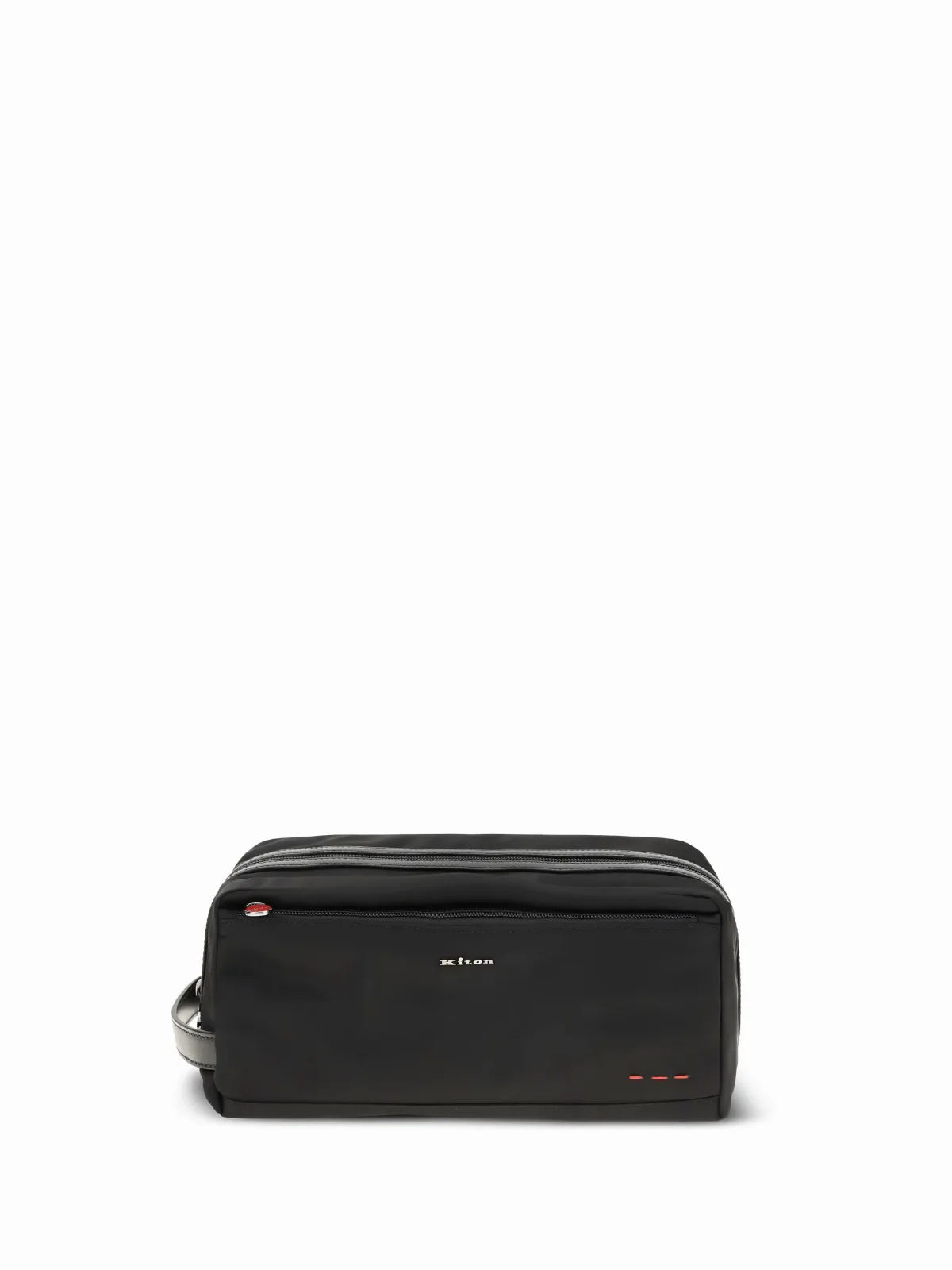 Nylon Beauty Case Top Handle Bag by Kiton