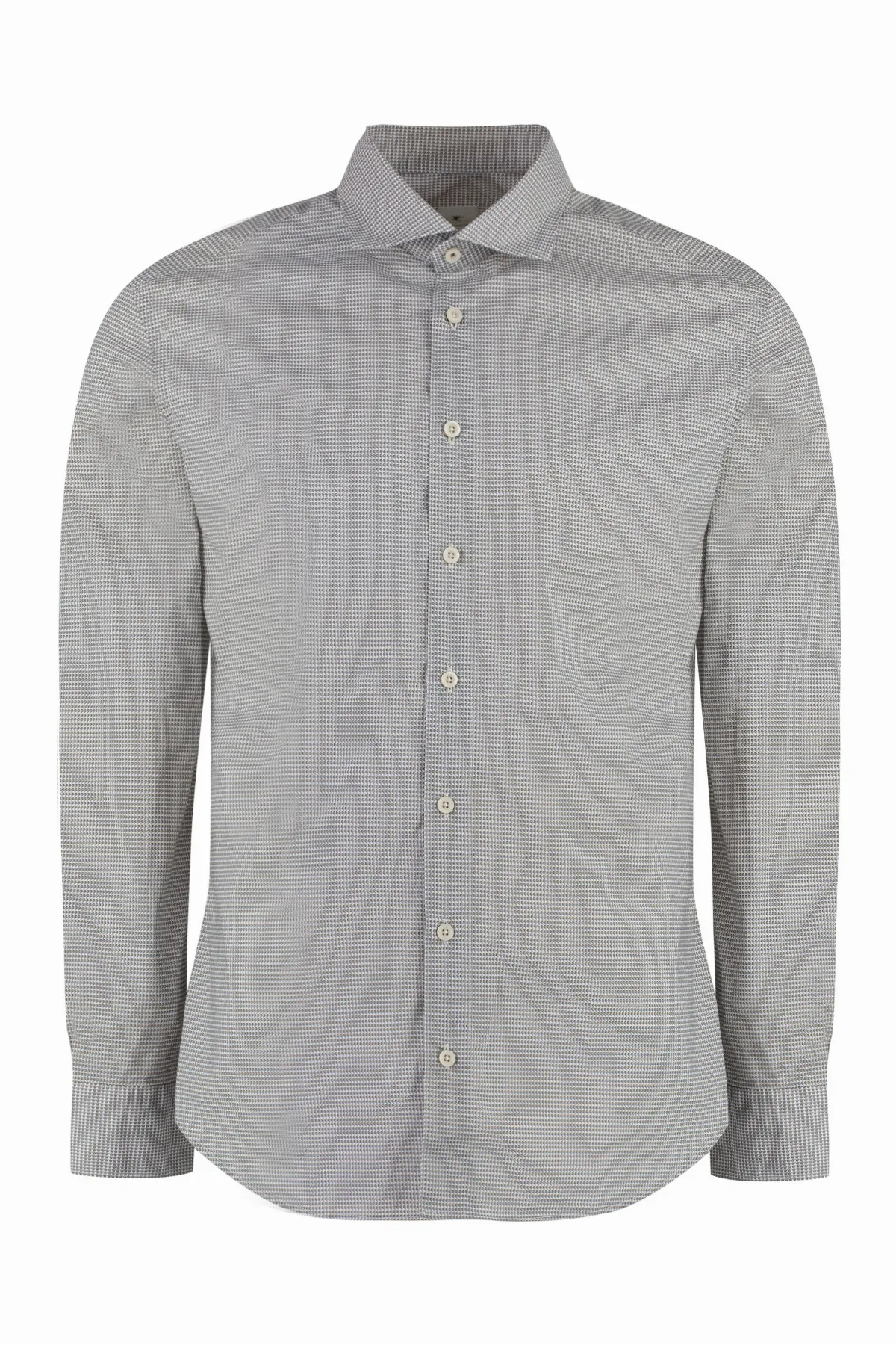 Printed Cotton Shirt by Bastoncino